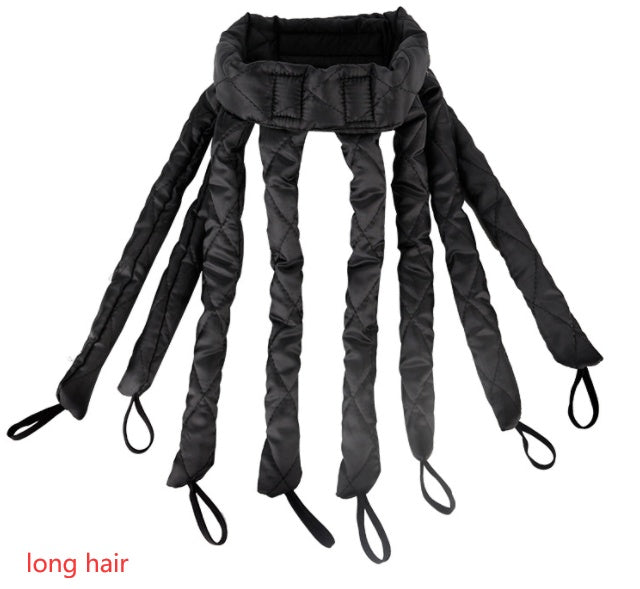 Silk Heatless Curling Ribbon – Hair Rollers & Headband Curlers for DIY Overnight Curls