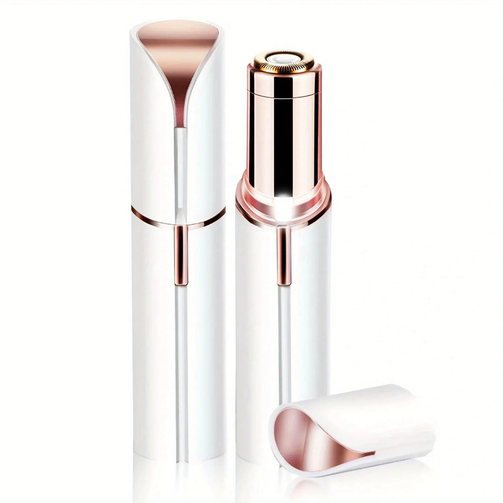 Portable Lipstick-Shaped Electric Facial Hair Remover – Painless & Instant Hair Removal for Women