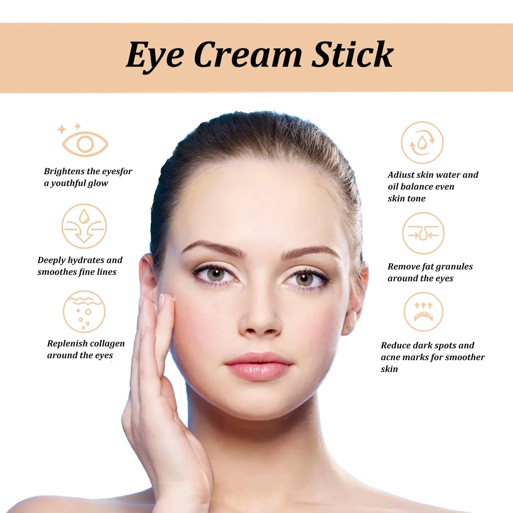 Snail Collagen Eye Cream Stick – Anti-Wrinkle, Dark Circle Lightening & Firming Treatment
